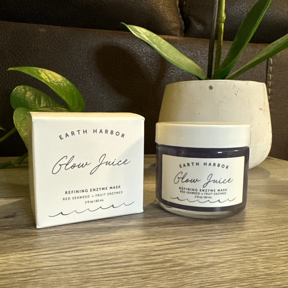 Earth Harbor *Glow Juice* Refining Enzyme Mask NIB